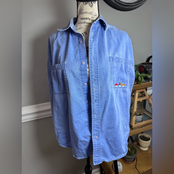 Pierre Cardin Denim Shirt - Picture 1 of 5